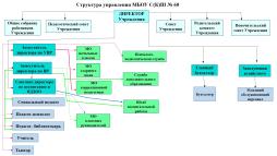 Структура и органы управления Учреждением (МБОУ С(К)Ш № 60)